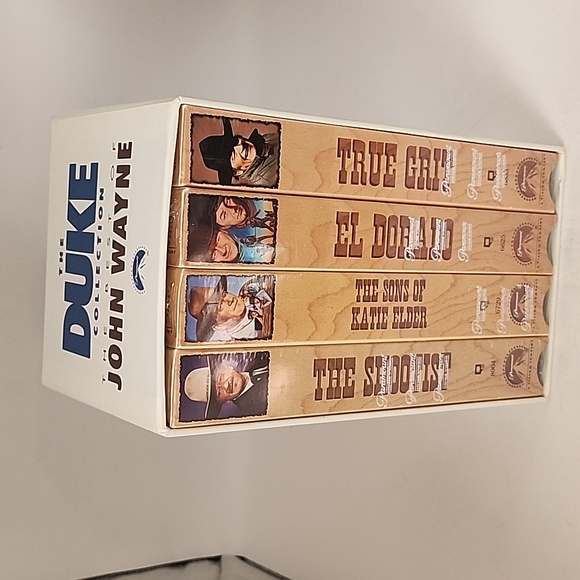 The Duke Collection John Wayne VHS Tapes Sealed NWT - Picture 2 of 12